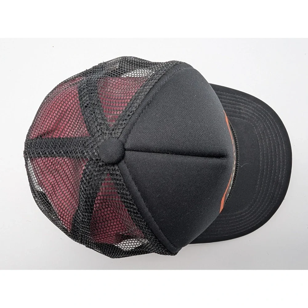 Dakine Handcrafted Quality Trucker Hat Black Mesh Snapback Mountain 10002476